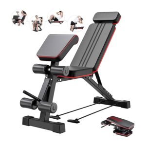 Multi functional Adjustable Dumbbell Bench With Leg Press